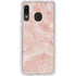 Crystal Pink Galaxy A20 Clear Case