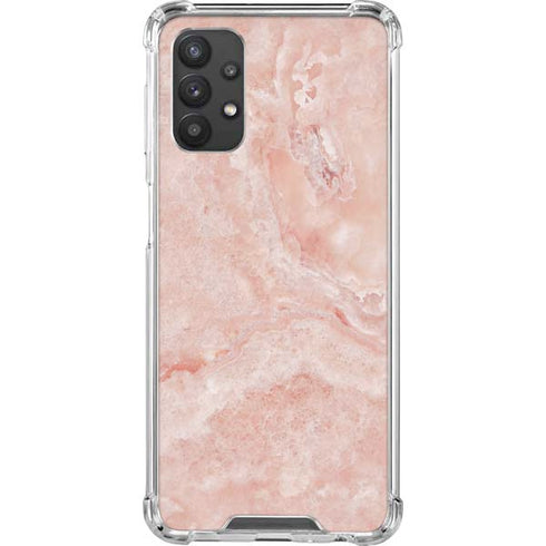 Crystal Pink Galaxy A32 5G Clear Case