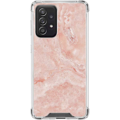 Crystal Pink Galaxy A52 5G Clear Case