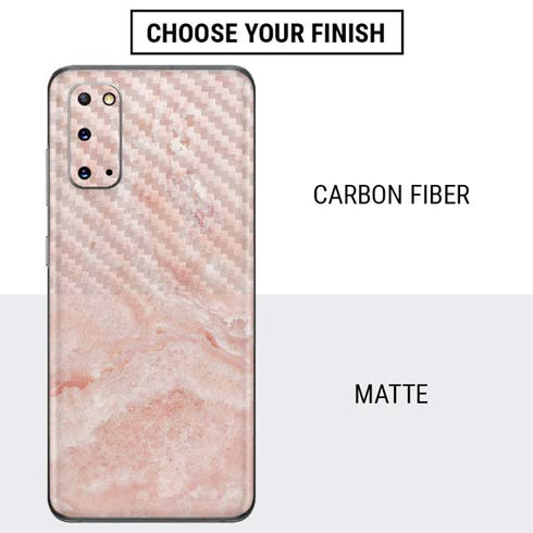 Crystal Pink Galaxy S20 Skin