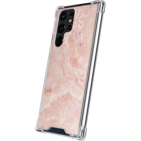 Crystal Pink Galaxy S22 Ultra Clear Case