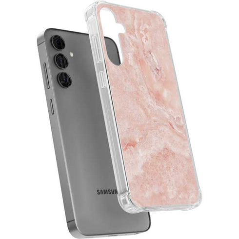 Crystal Pink Galaxy S24 Plus Clear Case