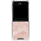 Crystal Pink Galaxy Z Flip5 5G Clear Case