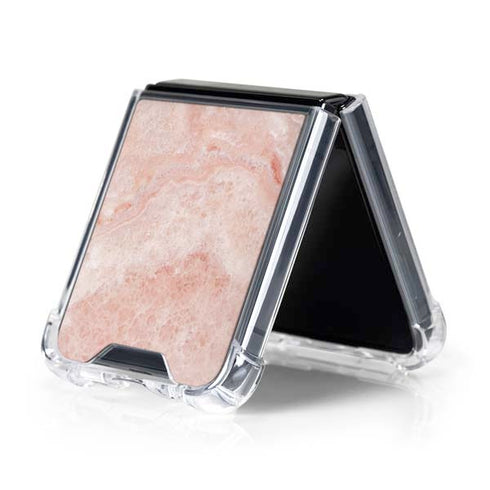 Crystal Pink Galaxy Z Flip5 5G Clear Case