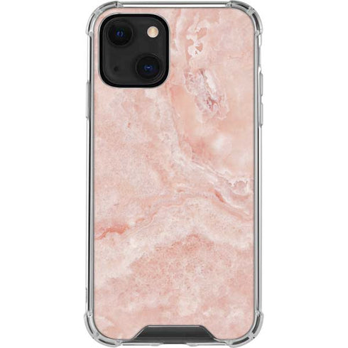 Crystal Pink iPhone 14 Plus Clear Case