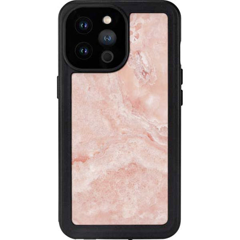 Crystal Pink iPhone 14 Pro Max Waterproof Case