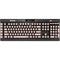 Crystal Pink K95 RGB PLATINUM Mechanical Gaming Keyboard Skin