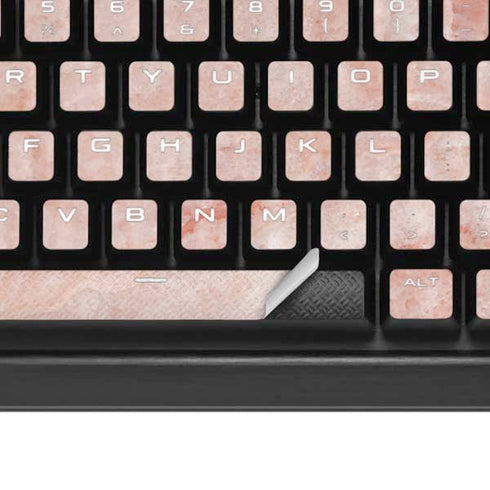 Crystal Pink K95 RGB PLATINUM Mechanical Gaming Keyboard Skin