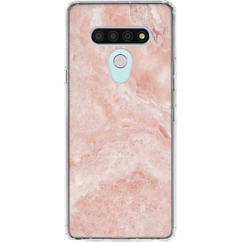 Crystal Pink LG Stylo 6 Clear Case