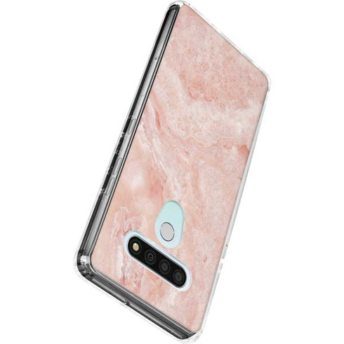 Crystal Pink LG Stylo 6 Clear Case