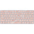 Crystal Pink Magic Keyboard Skin