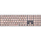 Crystal Pink Magic Keyboard with Numeric Keypad Skin
