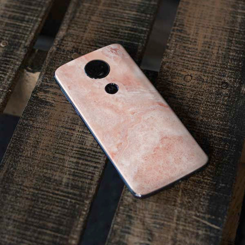 Crystal Pink Moto E5 Plus Skin