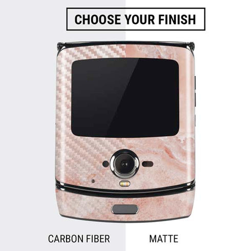 Crystal Pink Motorola RAZR Skin