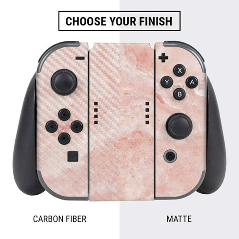 Crystal Pink Nintendo Switch Bundle Skin