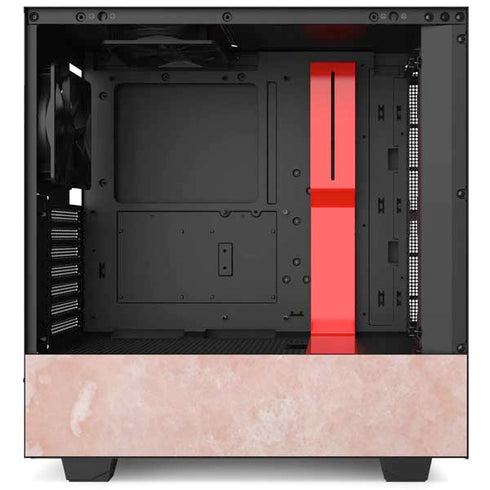 Crystal Pink NZXT H510 Compact ATX Mid-Tower Case Skin