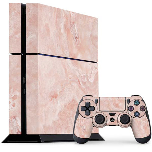 Crystal Pink PS4 Console and Controller Bundle Skin
