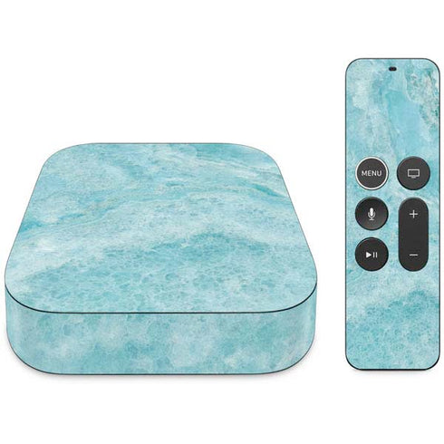 Crystal Turquoise Apple TV Skin