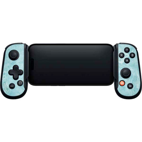 Crystal Turquoise Backbone One for iPhone Game Controller Skin