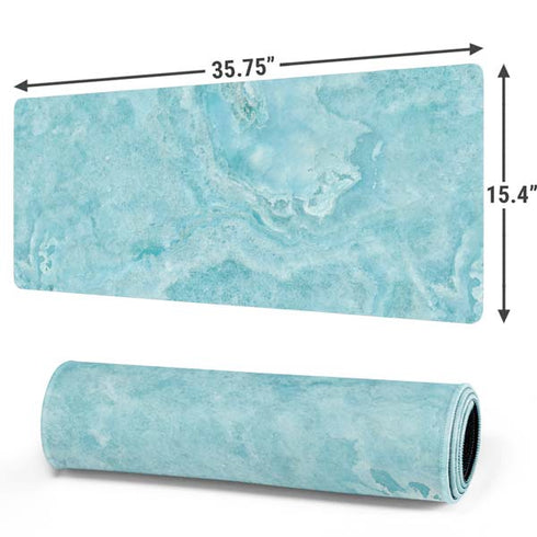 Crystal Turquoise Gaming Mouse Pad