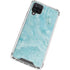 Crystal Turquoise Galaxy A12 Clear Case