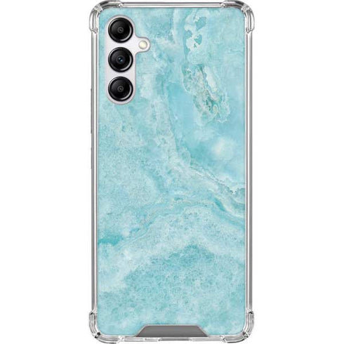 Crystal Turquoise Galaxy A14 5G Clear Case