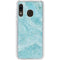 Crystal Turquoise Galaxy A20 Clear Case