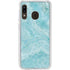Crystal Turquoise Galaxy A20 Clear Case