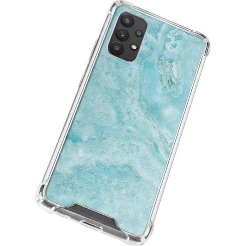 Crystal Turquoise Galaxy A32 5G Clear Case