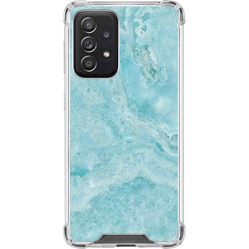 Crystal Turquoise Galaxy A52 5G Clear Case