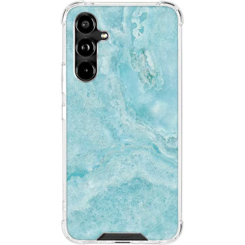 Crystal Turquoise Galaxy A54 5G Clear Case