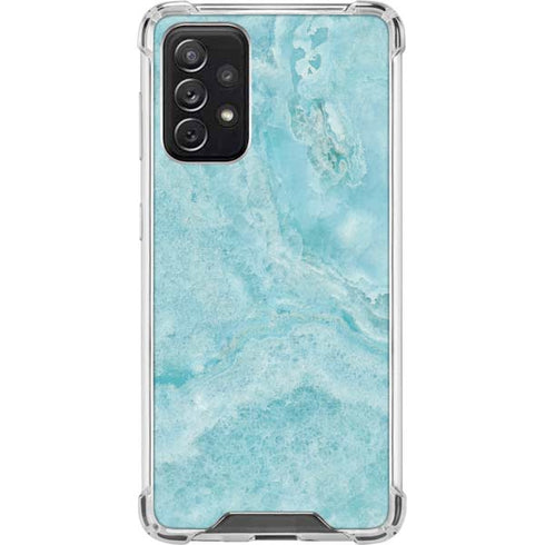 Crystal Turquoise Galaxy A72 5G Clear Case