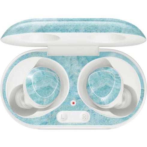 Crystal Turquoise Galaxy Buds Plus Skin