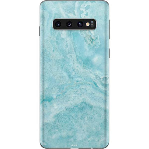 Crystal Turquoise Galaxy S10 Skin