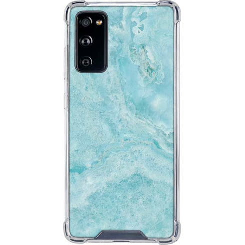 Crystal Turquoise Galaxy S20 FE Clear Case
