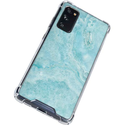 Crystal Turquoise Galaxy S20 FE Clear Case