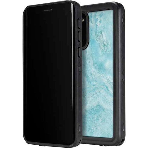 Crystal Turquoise Galaxy S20 Plus Waterproof Case