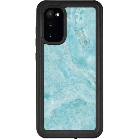 Crystal Turquoise Galaxy S20 Waterproof Case