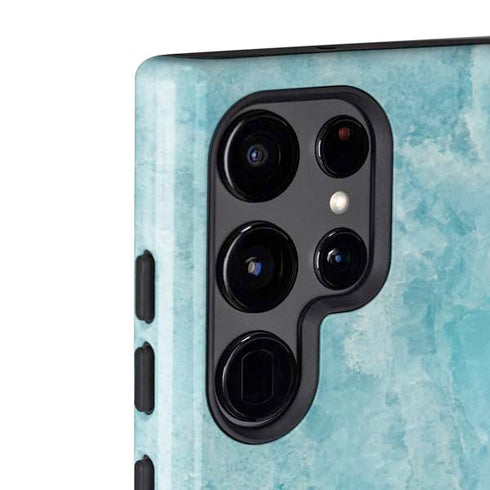 Crystal Turquoise Galaxy S22 Ultra Pro Case