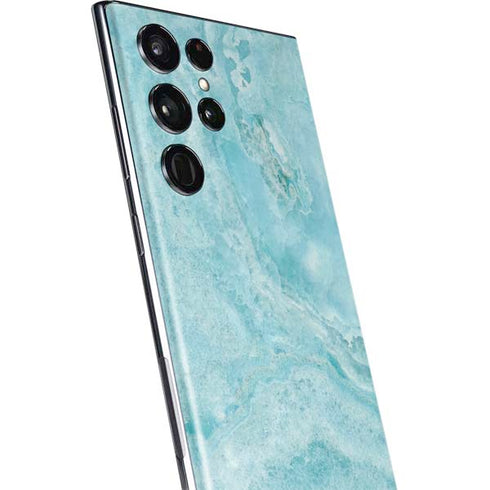 Crystal Turquoise Galaxy S22 Ultra Skin