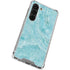 Crystal Turquoise Galaxy S23 Clear Case