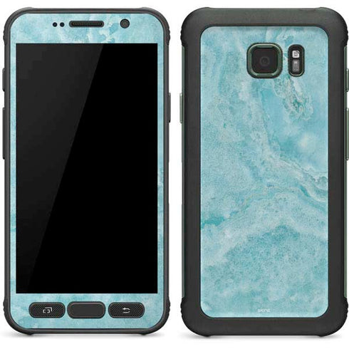 Crystal Turquoise Galaxy S7 Active Skin