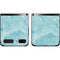 Crystal Turquoise Galaxy Z Flip Skin