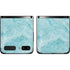 Crystal Turquoise Galaxy Z Flip Skin