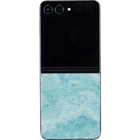 Crystal Turquoise Galaxy Z Flip5 5G Skin