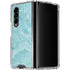 Crystal Turquoise Galaxy Z Fold4 5G Clear Case