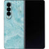 Crystal Turquoise Galaxy Z Fold4 5G Skin