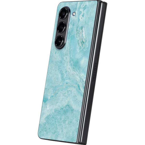 Crystal Turquoise Galaxy Z Fold5 5G Skin