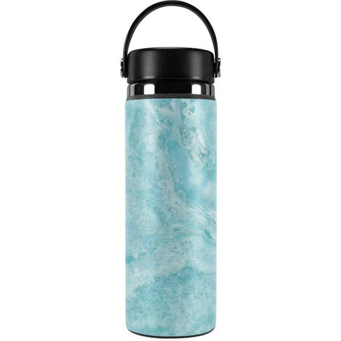 Crystal Turquoise Hydro Flask 20oz Wide Mouth Skin