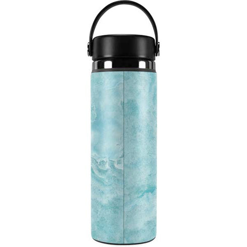Crystal Turquoise Hydro Flask 20oz Wide Mouth Skin